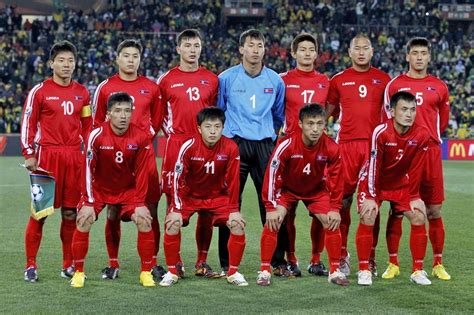 north korea football match
